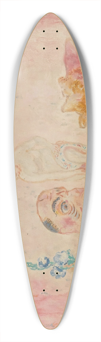 James Ensor - Coquilles Et Statuettes 39.3 inch art pintail longboard deck