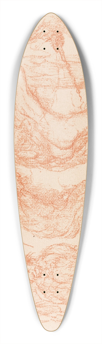 James Ensor - Flagellation 39.3 inch art pintail longboard deck