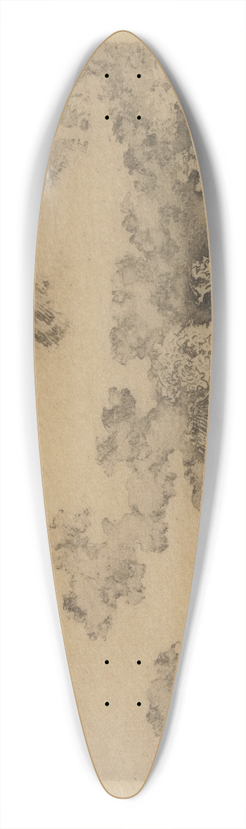 James Ensor - Het onweer 39.3 inch art pintail longboard deck