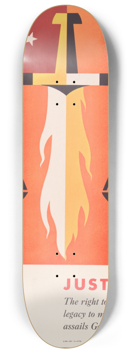 Joseph Binder - Justice 8.25 inch art skate deck
