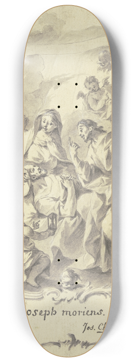 Joseph Christ - Der Tod des Heiligen Joseph 8.25 inch art skate deck