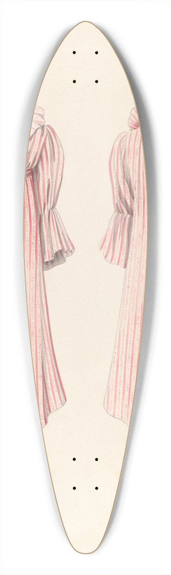 James Vail - Girls Wrapper 39.3 inch art pintail longboard deck