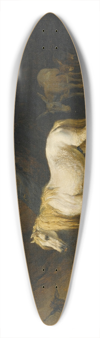 James Ward - The Sand Pit 39.3 inch art pintail longboard deck