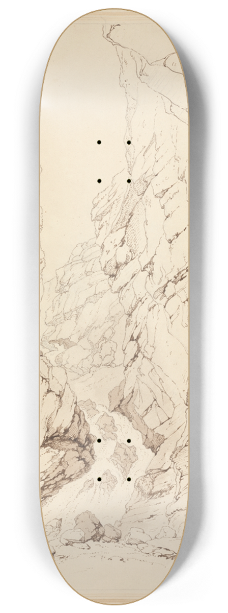 Joseph Farington - Landscape 2 8.25 inch art skate deck