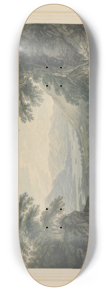 Joseph Farington - Upper end of Ullswater 8.25 inch art skate deck