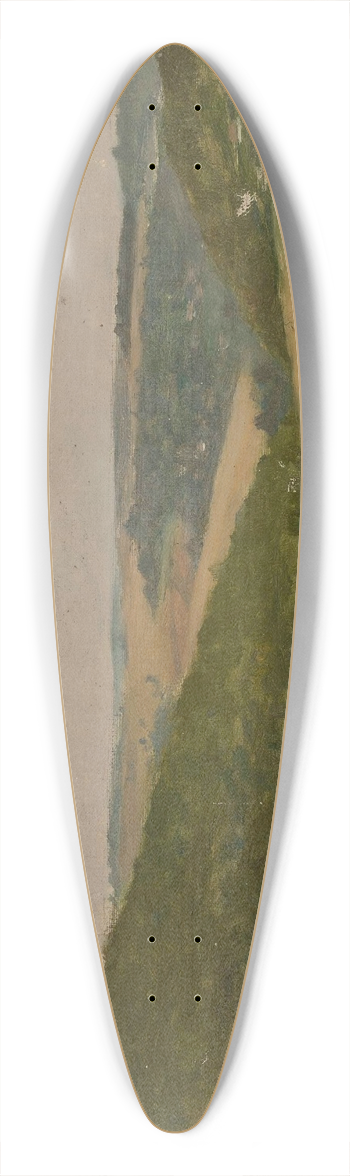 Jan Cigliski - Study from Podolia 39.3 inch art pintail longboard deck
