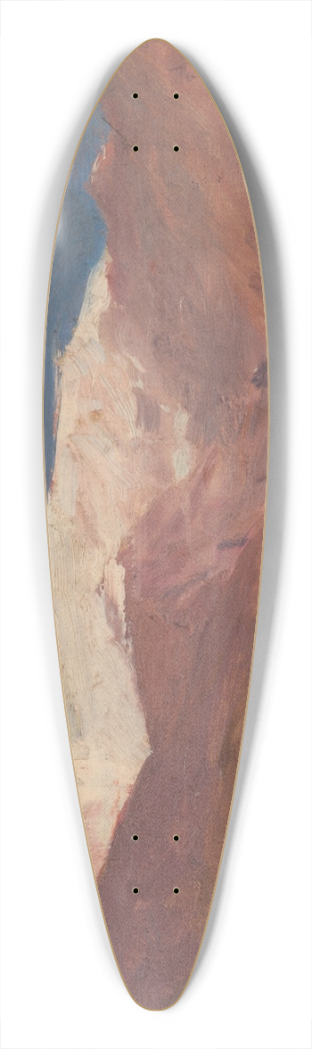 Jan Cigliski - The Caucasus (Mount Kazbek) 39.3 inch art pintail longboard deck