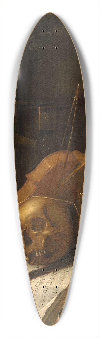 Jan Denens - Vanitas 39.3 inch art pintail longboard deck