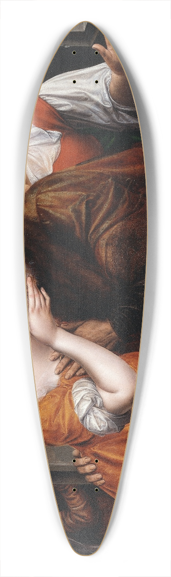Jan Massys - The Ill-matched Pair 39.3 inch art pintail longboard deck
