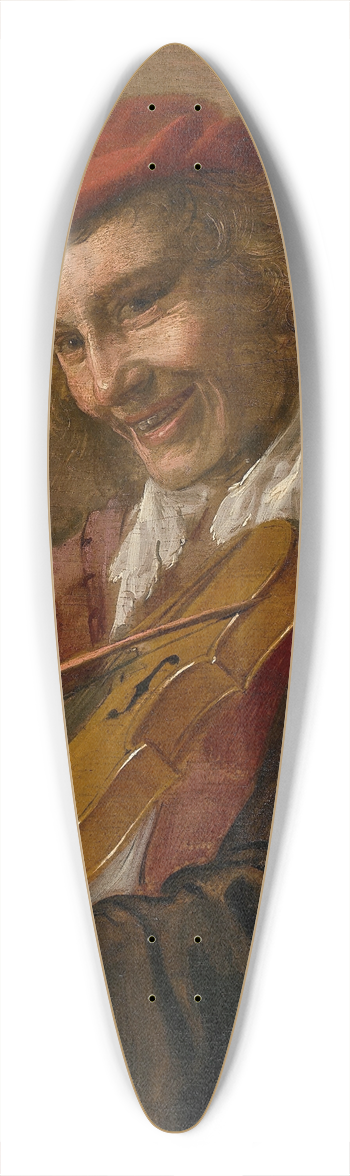 Jan Miense Molenaer - Le Violoniste 39.3 inch art pintail longboard deck