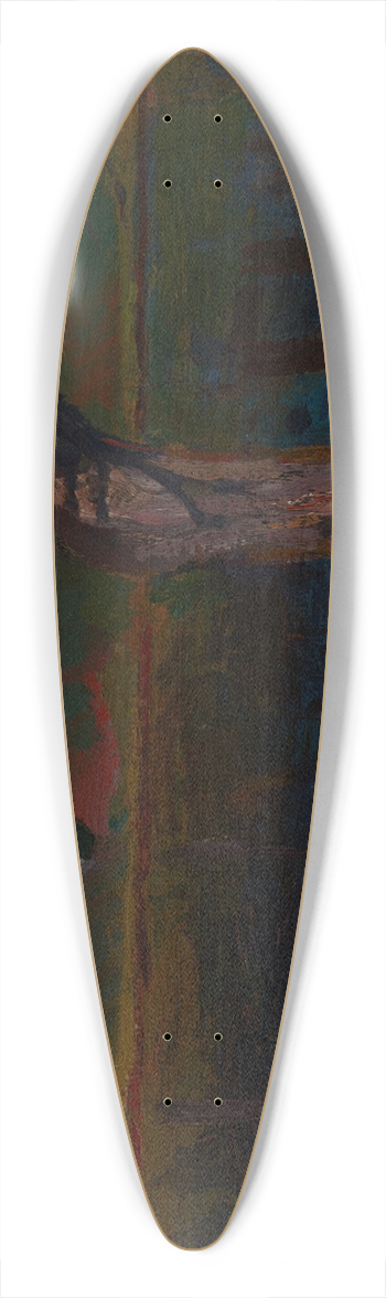 Jan Stanislawski - Pond 39.3 inch art pintail longboard deck