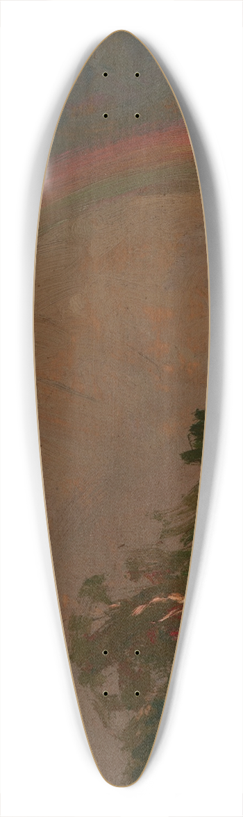 Jan Stanislawski - Rainbow 39.3 inch art pintail longboard deck