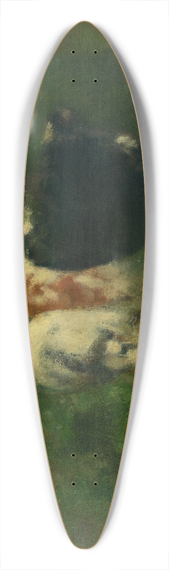 Jan Stobbaerts - Sunken Road 39.3 inch art pintail longboard deck