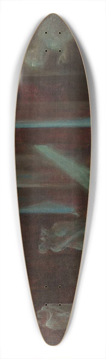 Jan Styka - Ulysses 39.3 inch art pintail longboard deck