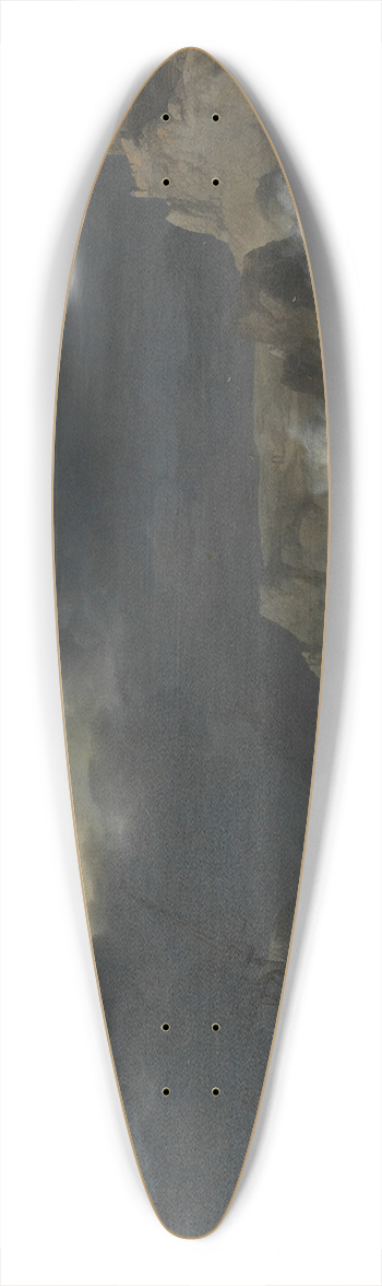 Jan Theunisz. Blanckerhoff - Seascape 39.3 inch art pintail longboard deck