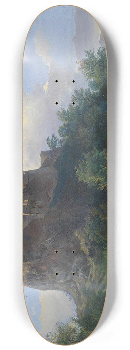 Joseph Holzer - Schloss Paulenstein 8.25 inch art skate deck