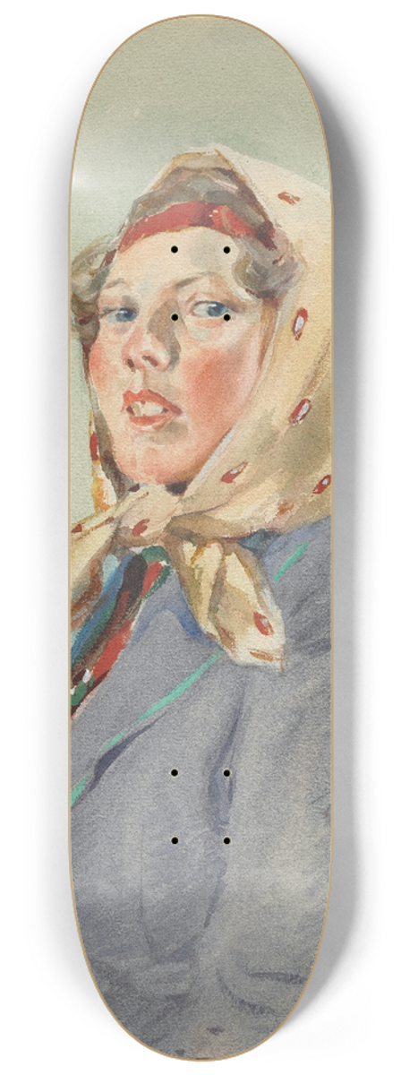 Anders Zorn - Skerikulla 8.25 inch art skate deck