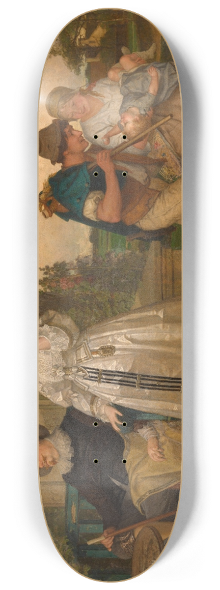 Joseph Lies - A Contrast 8.25 inch art skate deck