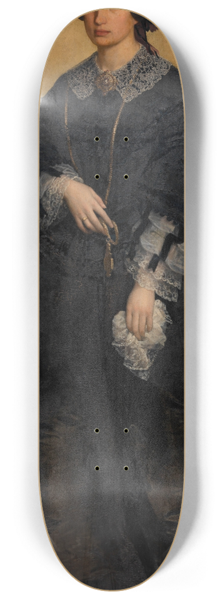 Joseph Lies - Madame Henri Leys-Van Haren 8.25 inch art skate deck