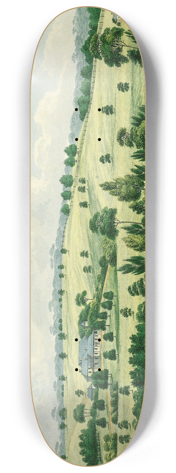 Joseph Lycett - Residence of John Macarthur Esq near Parramatta N.S.W. 8.25 inch art skate deck