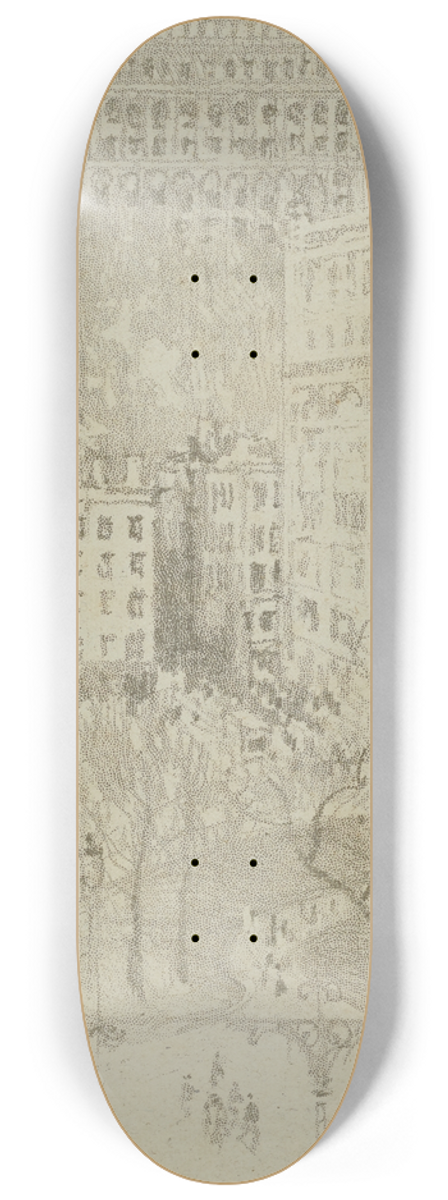 Joseph Pennell - Union Square 8.25 inch art skate deck