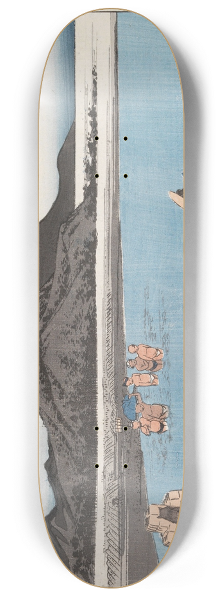 And Hiroshige - Fuchu 8.25 inch art skate deck
