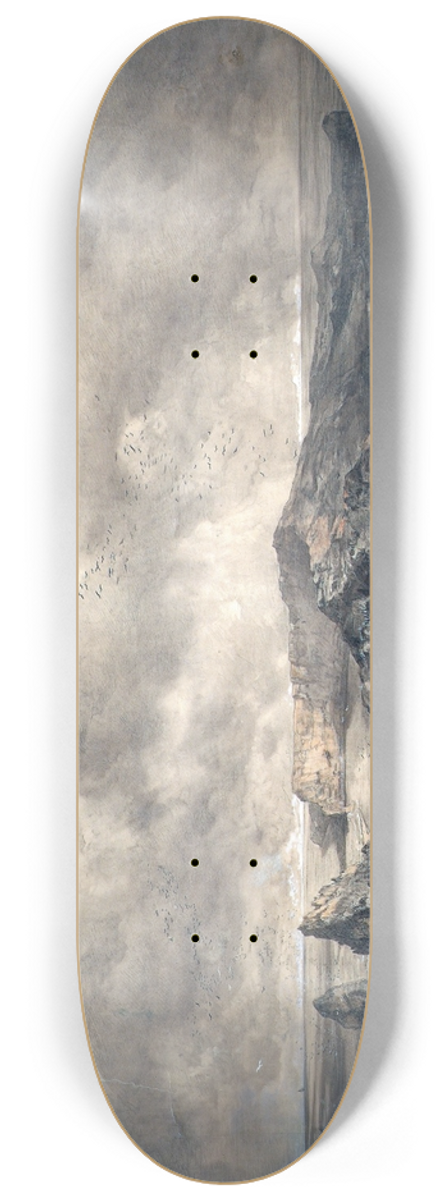 Joseph Selleny - Die Insel St. Paul im Indischen Ozean 8.25 inch art skate deck