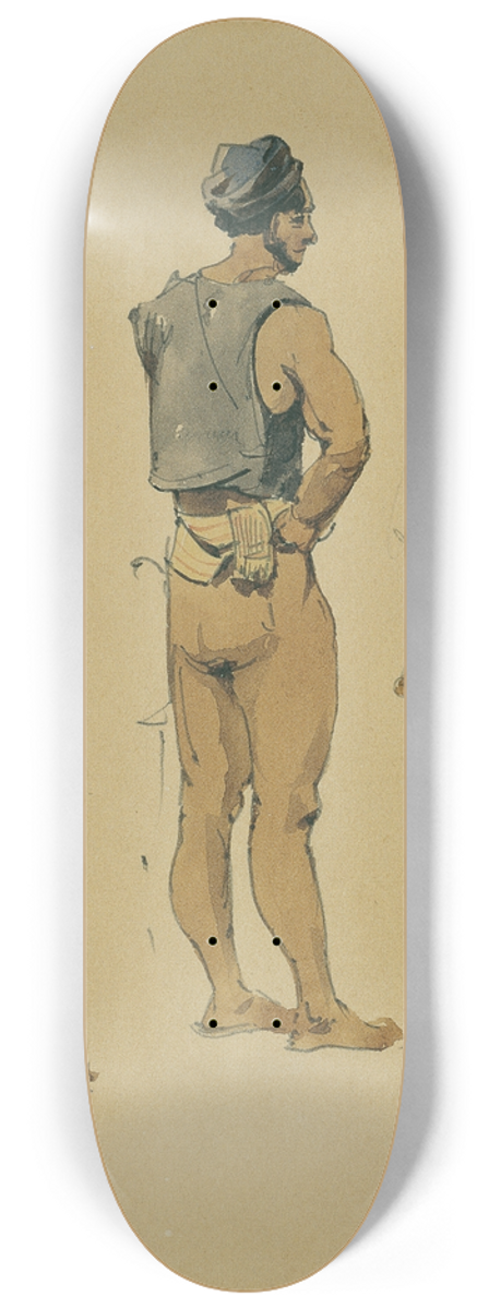 Joseph Selleny - Eingeborene der Stewart Island (Stewartinsel) 8.25 inch art skate deck