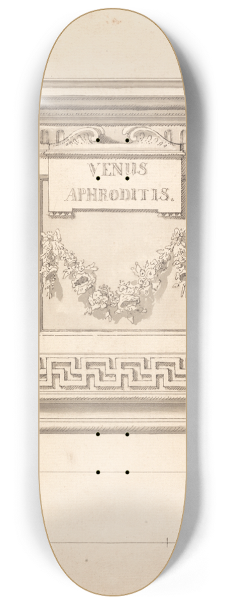Joseph Wilton - Design for a Plinth 8.25 inch art skate deck