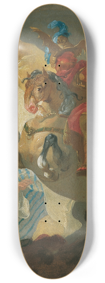 Joseph Winterhalder the younger - Reitender Feldherr 8.25 inch art skate deck