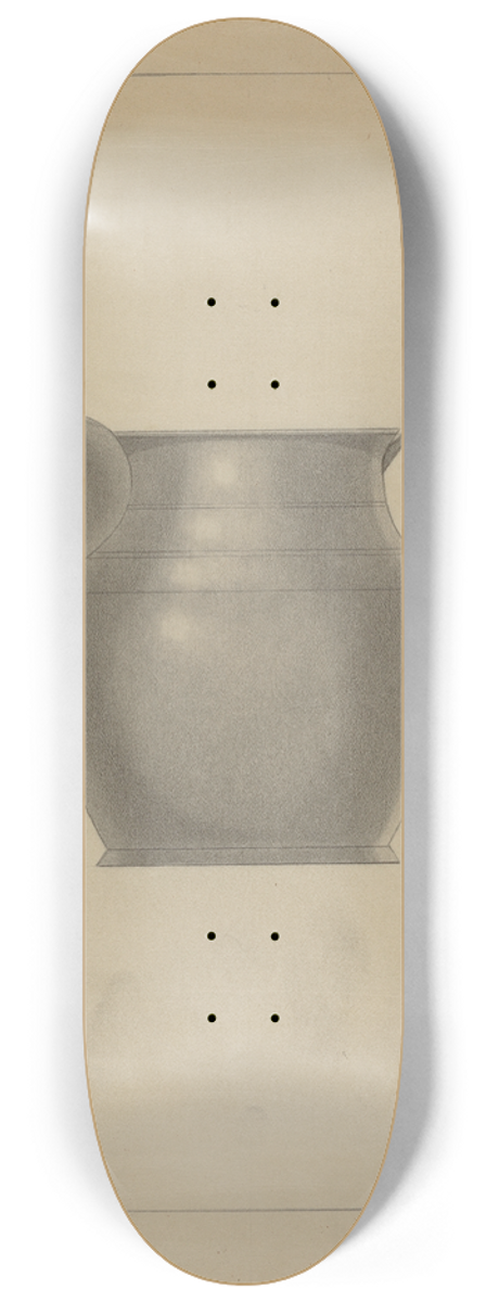 Joseph Wolins - Pewter Pitcher 8.25 inch art skate deck
