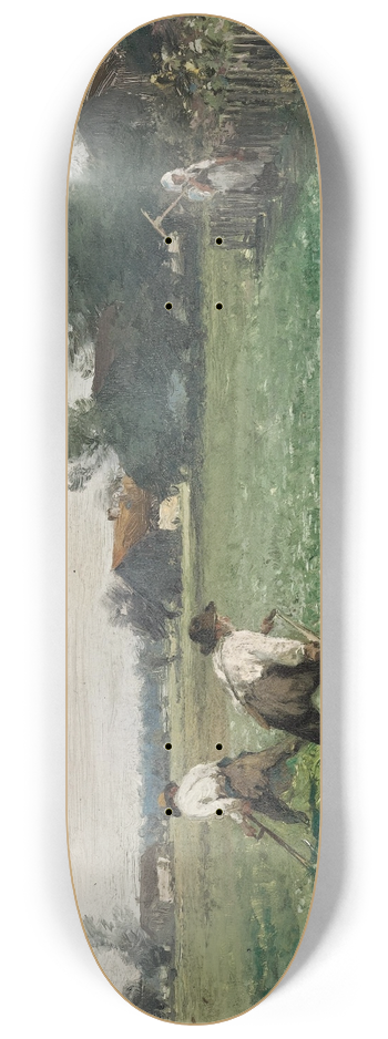 Joseph Wopfner - Erntezeit 8.25 inch art skate deck