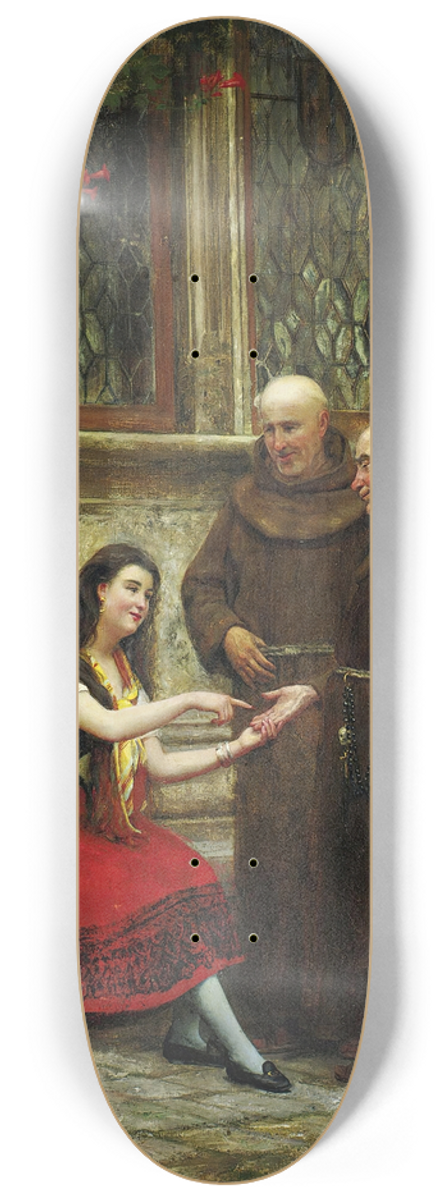 Jos Frappa - The Fortune Teller 8.25 inch art skate deck