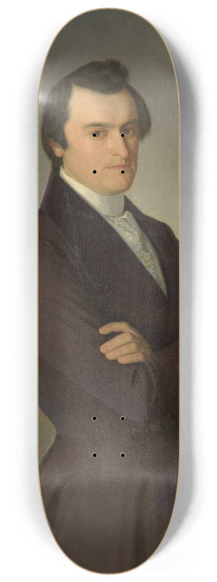 Jozef Boetech Klemens - Portrait of M. M. Hoda 8.25 inch art skate deck