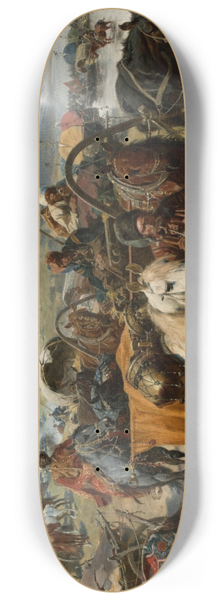 Jozef Brandt - Zaporozhian camp 8.25 inch art skate deck