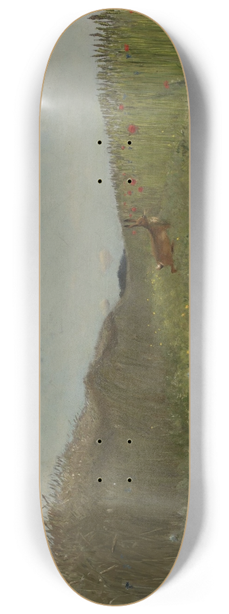 Jozef Chelmonski - Hare in the grain 8.25 inch art skate deck