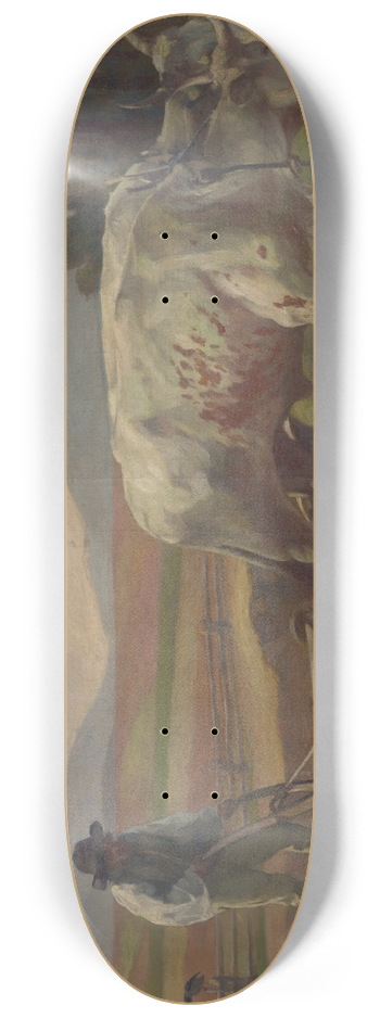 Jozef Hanula - Ploughing 8.25 inch art skate deck