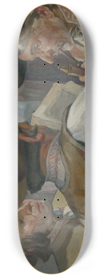 Jozef Hanula - Politicians 8.25 inch art skate deck