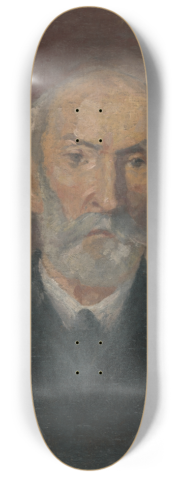 Jozef Hanula - Portrait of a man 8.25 inch art skate deck