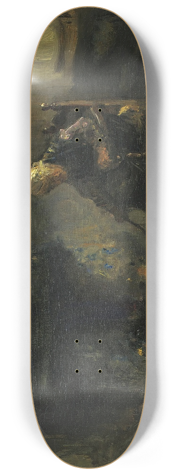 Jozef Israls - At The Hearth 8.25 inch art skate deck