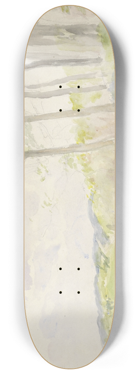 Jozef Israls - Boomgroep bij een weg 8.25 inch art skate deck