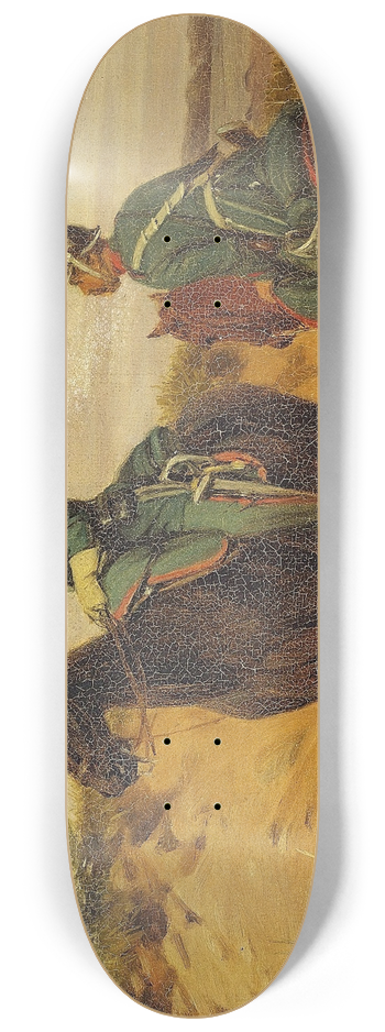 Jrgen Sonne - To vedetter holder udkig 8.25 inch art skate deck