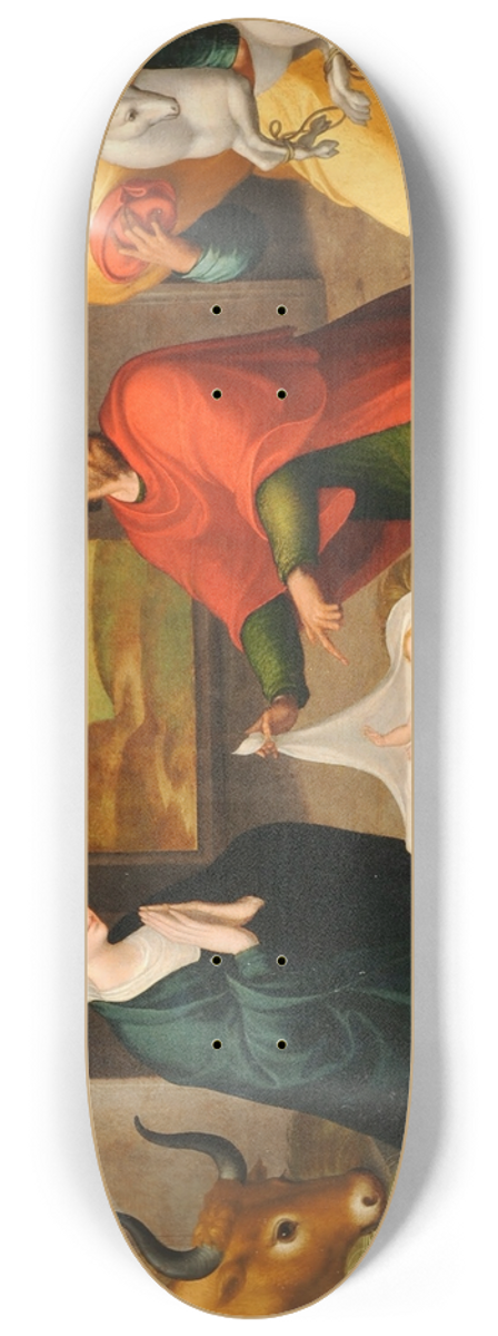 Juan Correa de Vivar - Adoracin de los pastores 8.25 inch art skate deck