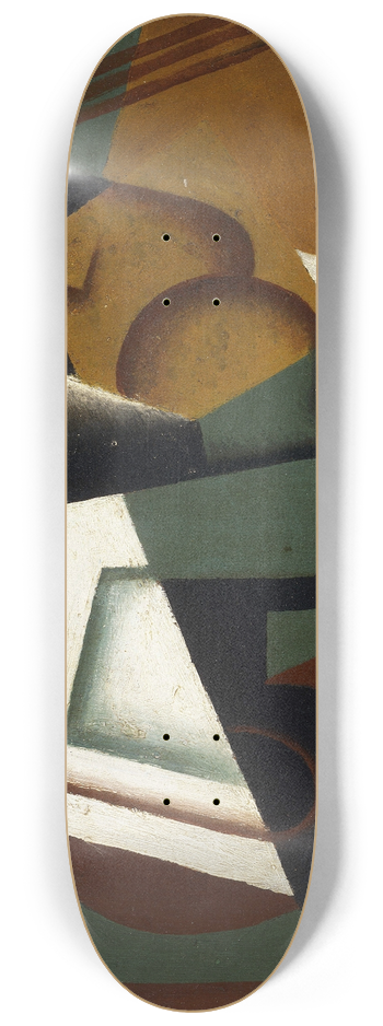 Juan Gris - Dish of Fruit 8.25 inch art skate deck