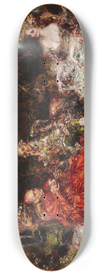 Juan Pablo Salinas - Tea with his Excellency 8.25 inch art skate deck