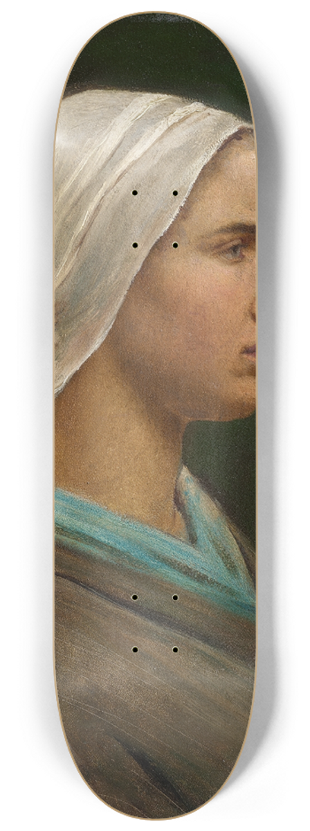 Jules Breton - Jeanne Calvet 8.25 inch art skate deck