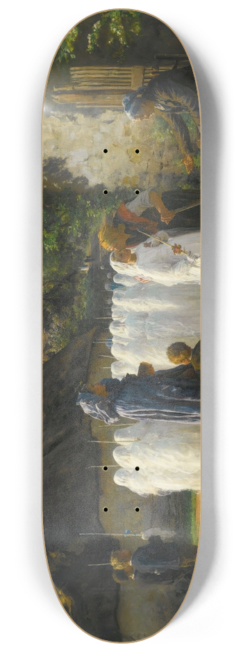 Jules Breton - Les Communiantes 8.25 inch art skate deck