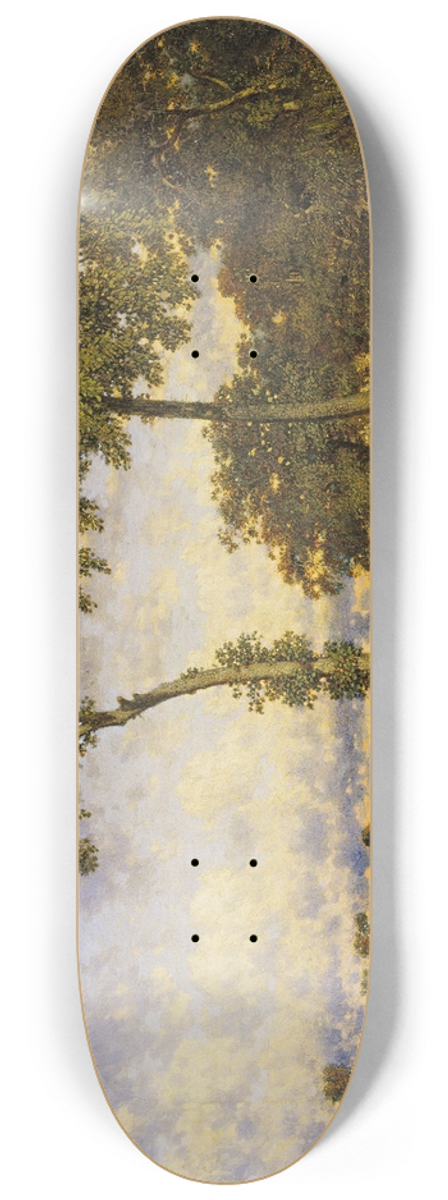 Jules Dupr - Crossing the Bridge 8.25 inch art skate deck