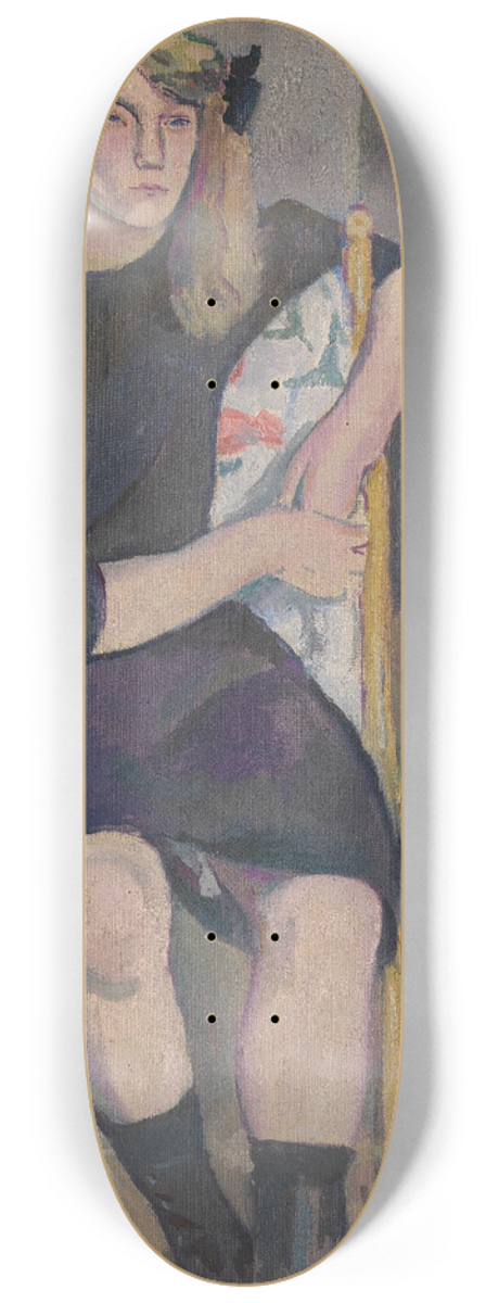 Jules Pascin - Little Jeanne 8.25 inch art skate deck