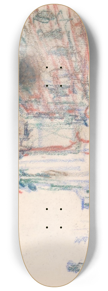 Jules Schmalzigaug - Chiesa dei Gesuati in Venice 8.25 inch art skate deck